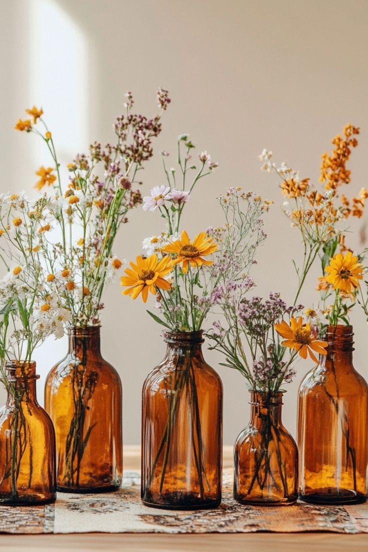 Professional floral arrangement in modern corporate setting